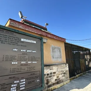 Look at that menu board