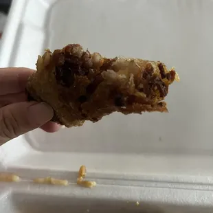 Burnt A07. Pork Egg Roll