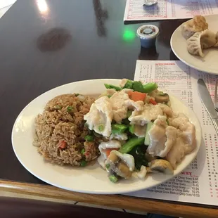 Chicken with Mixed Vegetable Combo