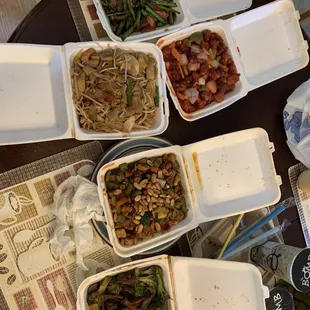 All trays ordered.