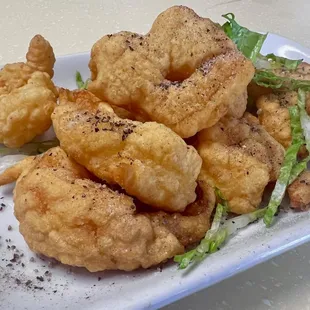 Salt &amp; Pepper Shrimp
椒盐虾仁