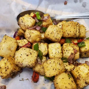 Salt &amp; Pepper tofu