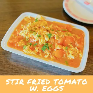V6.Stir Fried Tomato W. Eggs