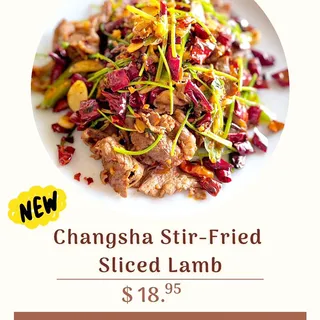 CS12.Changsha Stir-Fried Sliced Lamb ()