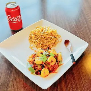 Shrimp w. Garlic Sauce ()