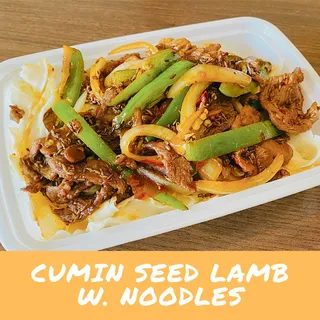 Cumin Seed Lamb W/ Noodles ()