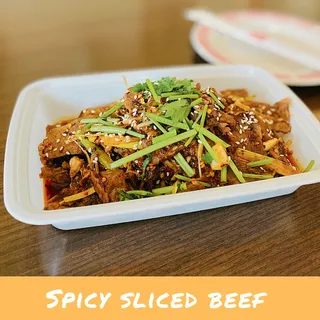 Spicy Sliced Beef