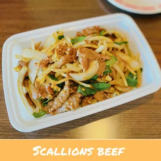 B2.Scallions Beef