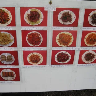 ramen and noodles, menu