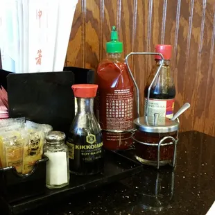 The usual suspects...you want these guys so you can season your Phó