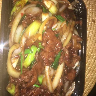 Mongolian beef
