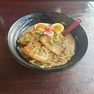 Tonkotsu ramen with char siu
