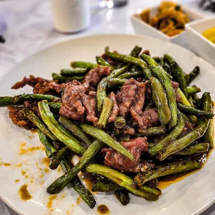 Beef green beans