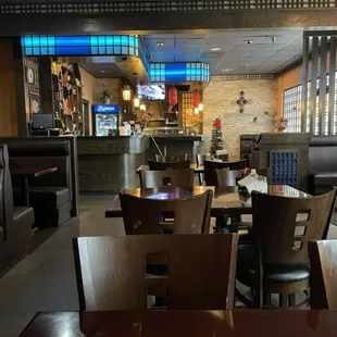 Front counter and bar area