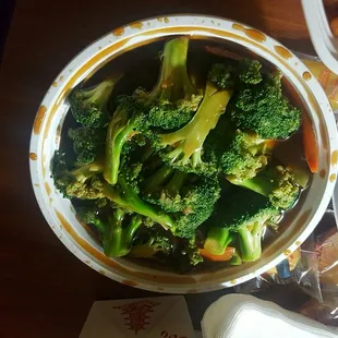Broccoli order in sauce