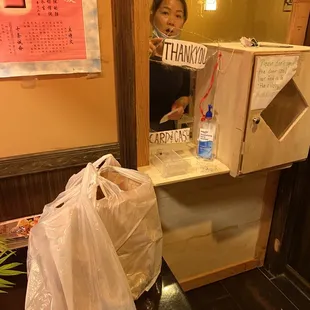 Lady yelling at me and my food being returned uneaten