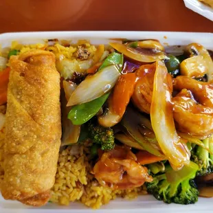 Spicy shrimp special