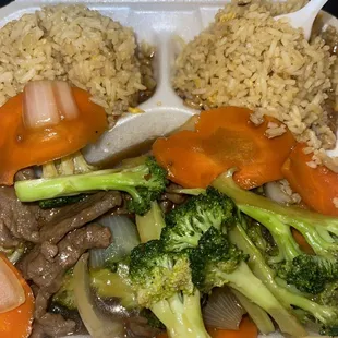 A3. Broccoli Beef Platter