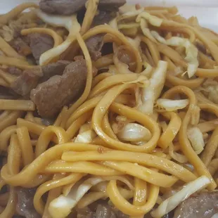 Beef LoMein Very Good..Made to Order