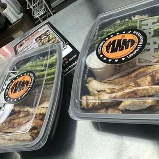 Weekly meal prep pick up