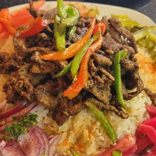 Steak shawarma