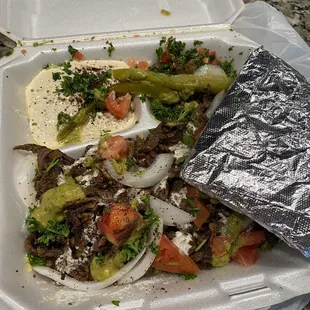 Beef Shawarma Plate
