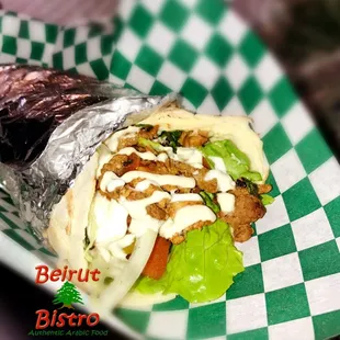 Chicken shawarma