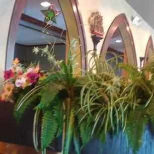 Entry way and a second dining area