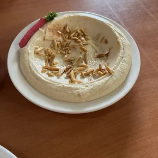 Hummus with Almonds