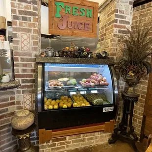 Fresh juice!
