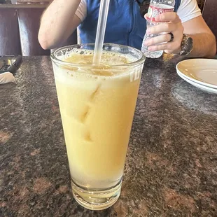 Fresh squeezed apple juice