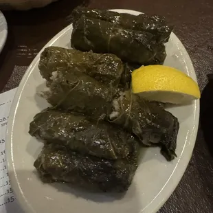 Grape leaves