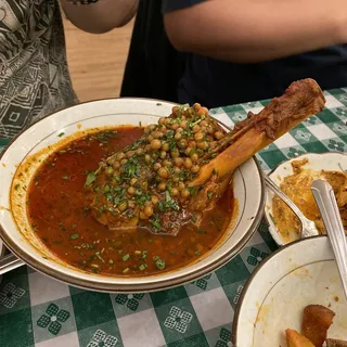 Gazan Braised Lamb Shank