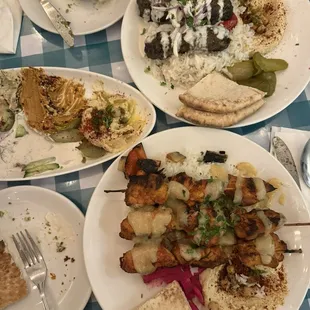 Beef Kabob Plate