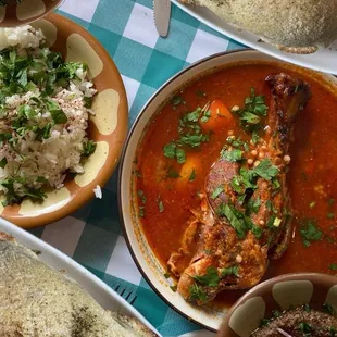 Gazan Braised Lamb Shank