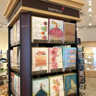 Great selection of greeting cards.