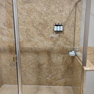 Giant walk-in shower