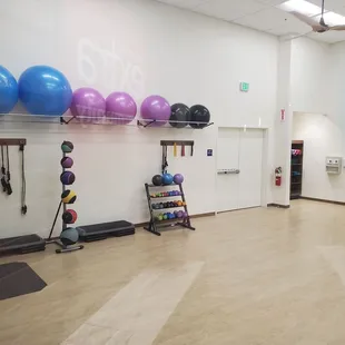 Free of charge exercise room to encourage healthy