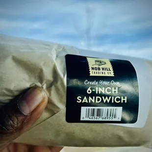 6 inch sandwich