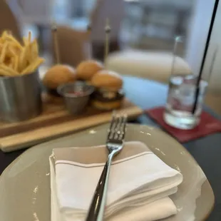 Wagyu sliders with an ambiance