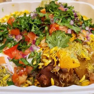 Samosa chaat