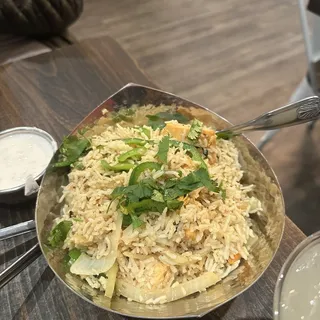Chicken biryani