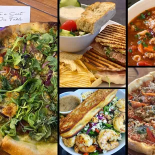 Soups : Salads : Paninis : Pizzas and More