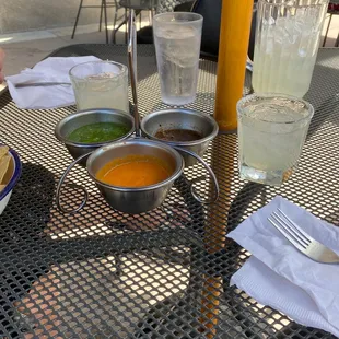 Salsa and margaritas