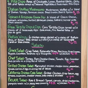 Starters/Appetizers/Small Plates