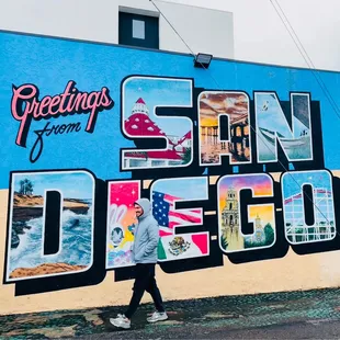 SD mural outside