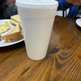 Fountain soda was  O &apos; K