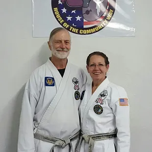 Sensei Richard and Sensei Cindy Long. Owners and head instructors since 1988.