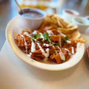#7. Vegan Chilaquiles Plate