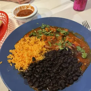#16. Tofu ranchero plate